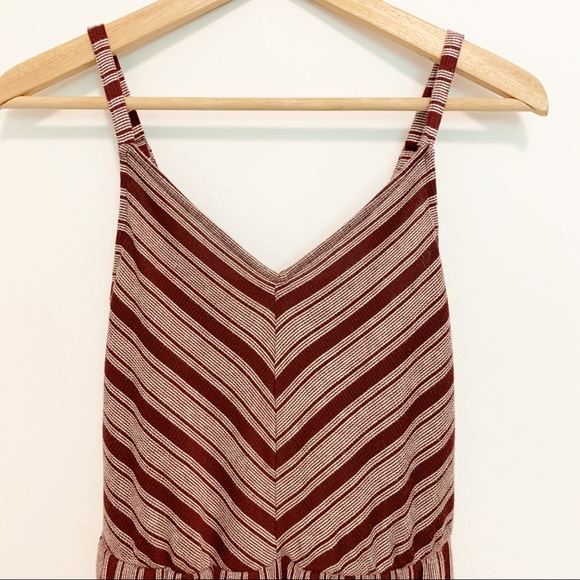 NEW Universal Thread Striped V Neck Tank Dress XS - Picture 2 of 6